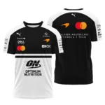 2026 McLaren F1 Teamwear For Fans T-Shirt BLMCL25126A2TS - White