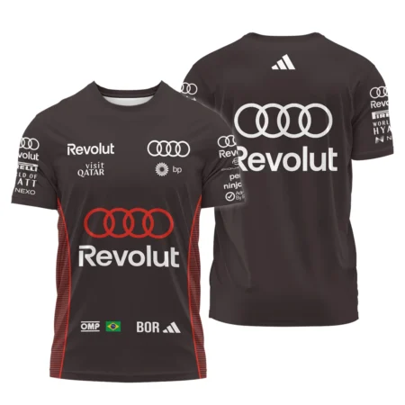 2026 Gabriel Bortoleto Audi F1 Teamwear For Fans T-Shirt BLVAAUDI230125A02TS