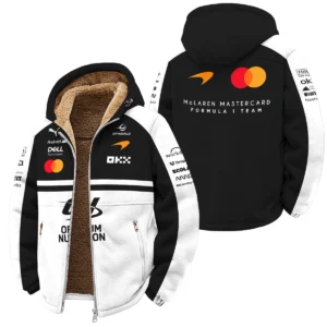 2026 McLaren F1 Teamwear For Fans Down & Puffer Jackets BLMCL25126A2HCJ - White