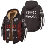 2026 Nico Hulkenberg Audi F1 Teamwear For Fans Winter Fleece Jacket BLVAAUDI230125A01WFJ