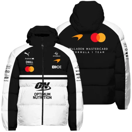 2026 McLaren F1 Teamwear For Fans Down & Puffer Jackets BLMCL25126A2HCJ - White