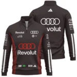 2026 Gabriel Bortoleto Audi F1 Teamwear For Fans Quarter Zip Sweatshirt BLVAAUDI230125A02QZS