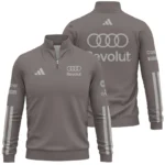 2026 Audi F1 Teamwear For Fans Quarter Zip Sweatshirt BLVAAUDI230125A03QZS