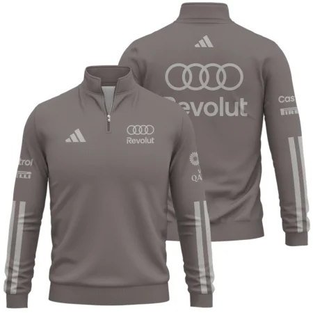 2026 Audi F1 Teamwear For Fans Quarter Zip Sweatshirt BLVAAUDI230125A03QZS