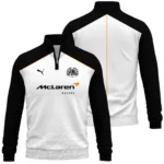 2026 McLaren x Puma F1 Teamwear For Fans Quarter Zip Sweatshirt BLVAMCL230125A02QZS