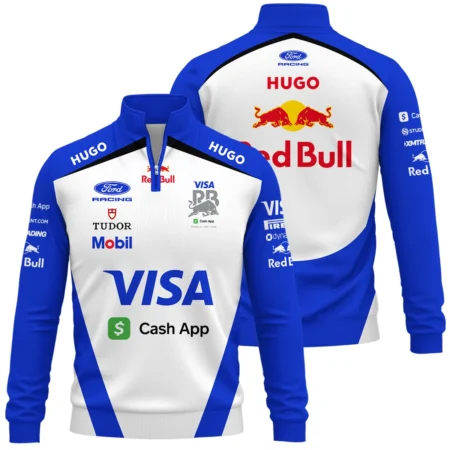 2026 Racing Bulls F1 Teamwear For Fans Quarter-Zip Sweatshirt BLVARAC160125A01QZS