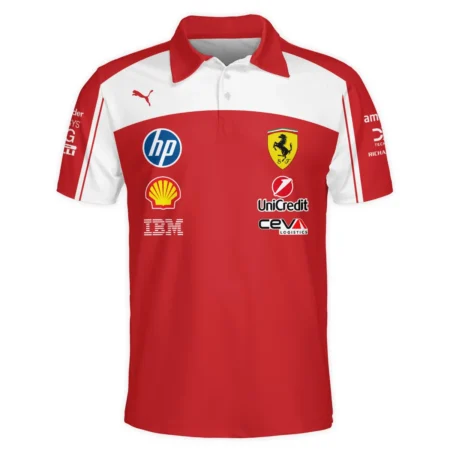 2026 Ferrari F1 Teamwear Polo Shirt BLVAFRR2226A5PL