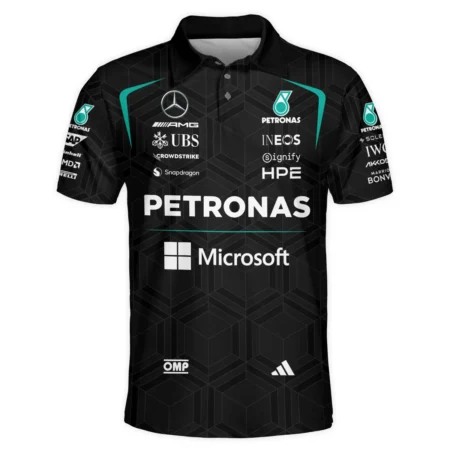 2026 Mercedes F1 Teamwear Polo Shirt BLVAMER1226A3PL