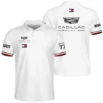 2026 Valtteri Bottas Cadillac F1 Teamwear Polo Shirt BLVACDL9226A1PL - White