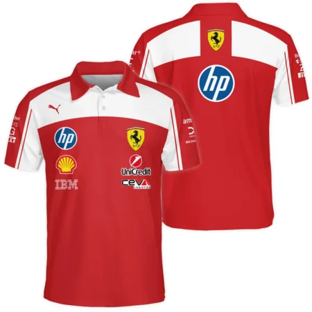 2026 Ferrari F1 Teamwear Polo Shirt BLVAFRR2226A5PL