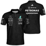2026 Mercedes F1 Teamwear Polo Shirt BLVAMER1226A1PL