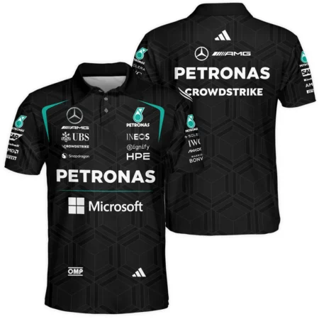 2026 Mercedes F1 Teamwear Polo Shirt BLVAMER1226A3PL