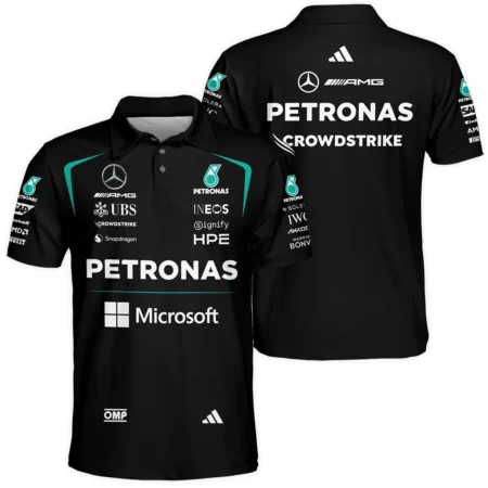 2026 Mercedes F1 Teamwear Polo Shirt BLVAMER1226A4PL