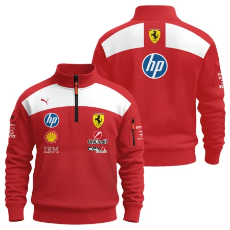 2026 Ferrari F1 Teamwear Sweatshirt Zipper BLVAFRR2226A5SHZ