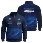 2026 Williams F1 Teamwear Sweatshirt Zipper BLVAWIL1226A1SHZ