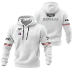 2026 Valtteri Bottas Cadillac F1 Teamwear Hoodie Quilted Waffle BLVACDL9226A1HQW - White
