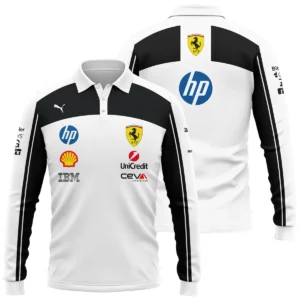 2026 Ferrari F1 Teamwear Hoodie Half Zip BLVAFRR2226A5HDF