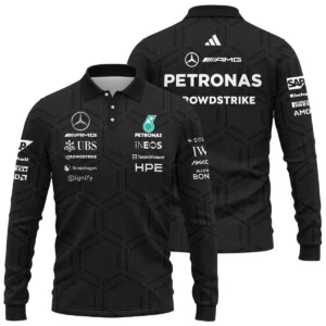 2026 Mercedes F1 Teamwear Zipper Hoodie BLVAMER1226A1ZHD