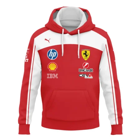 2026 Ferrari F1 Teamwear Hoodie BLVAFRR2226A5HD