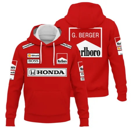 Gerhard Berger McLaren F1 Teamwear Hoodie BLGB261025A2HD
