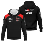2026 Haas F1 Teamwear Hoodie BLVAHAAS9226A1HD - Black