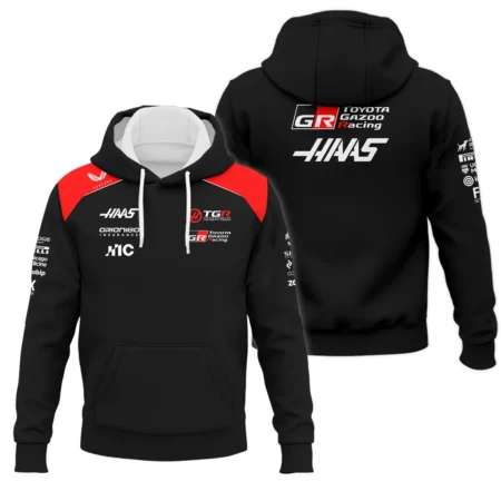 2026 Haas F1 Teamwear Hoodie BLVAHAAS9226A1HD - Black