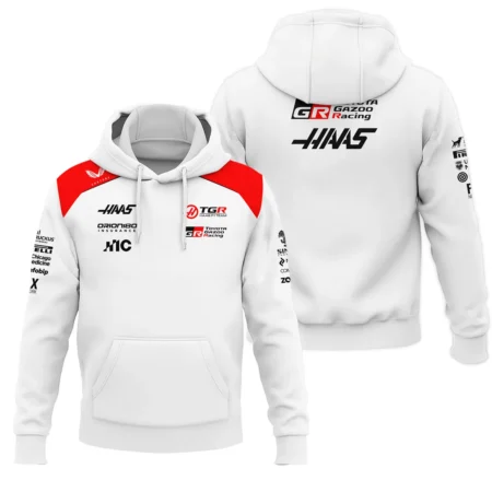 2026 Haas F1 Teamwear Hoodie BLVAHAAS9226A2HD - White