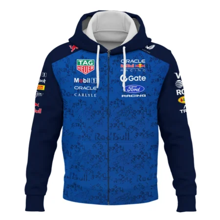 2026 Red Bull Racing F1 Teamwear For Fans Zipper Hoodie BLVARB160125A03ZHD
