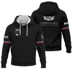 2026 Valtteri Bottas Cadillac F1 Teamwear Zipper Hoodie BLVACDL9226A2ZHD - Black