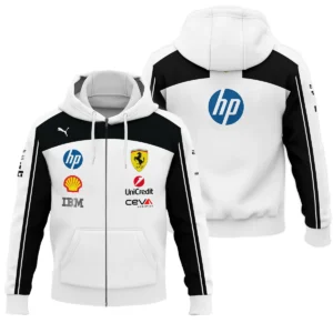 2026 Ferrari F1 Teamwear Long Polo Shirt BLVAFRR2226A6LPL