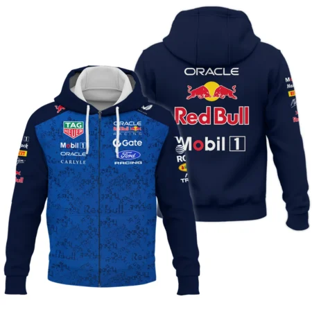 2026 Red Bull Racing F1 Teamwear For Fans Zipper Hoodie BLVARB160125A03ZHD