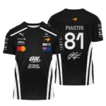 2026 Oscar Piastri McLaren F1 Teamwear T-Shirt BLOP26226A2TS - White