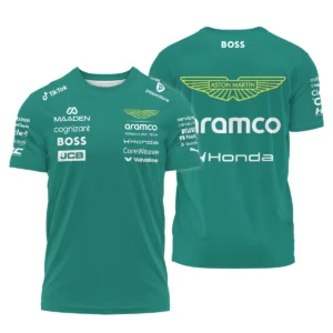 2026 Aston Martin F1 Teamwear Polo Shirt BLVAAM12226A1PL
