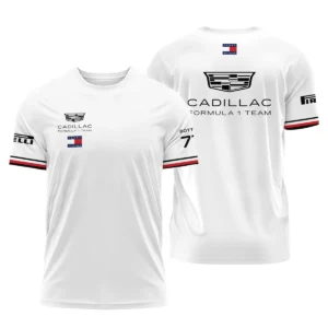 2026 Valtteri Bottas Cadillac F1 Teamwear Polo Shirt BLVACDL9226A1PL - White