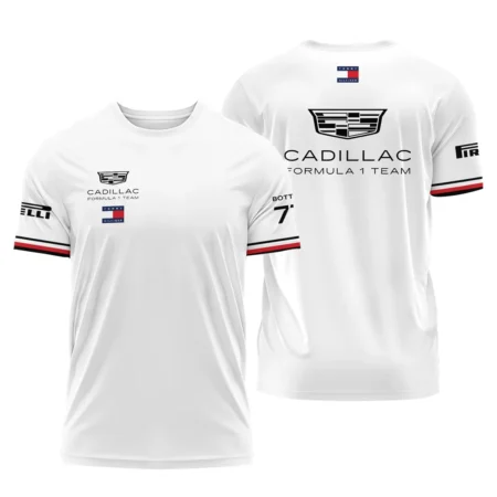 2026 Valtteri Bottas Cadillac F1 Teamwear T-Shirt BLVACDL9226A1TS - White