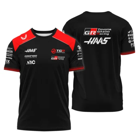 2026 Haas F1 Teamwear T-Shirt BLVAHAAS9226A1TS - Black