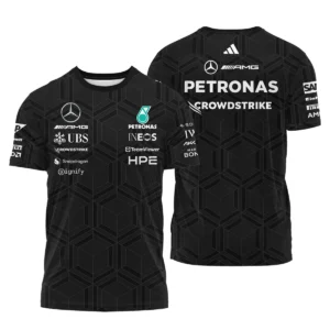 2026 Mercedes F1 Teamwear Quarter Zip Sweatshirt BLVAMER1226A1QZS