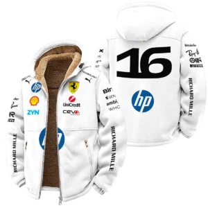 2026 Leclerc 16 Ferrari F1 Teamwear Quarter Zip Sweatshirt BLVAFRR2226A2QZS