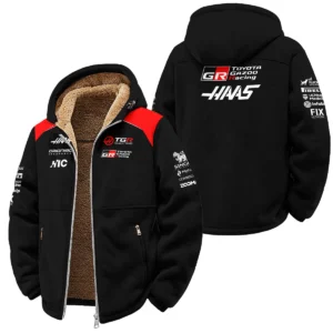 2026 Haas F1 Teamwear Down & Puffer Jackets BLVAHAAS9226A1HCJ - Black