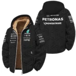 2026 Mercedes F1 Teamwear Winter Fleece Jacket BLVAMER1226A1WFJ