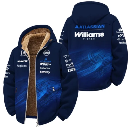 2026 Williams F1 Teamwear Winter Fleece Jacket BLVAWIL1226A1WFJ