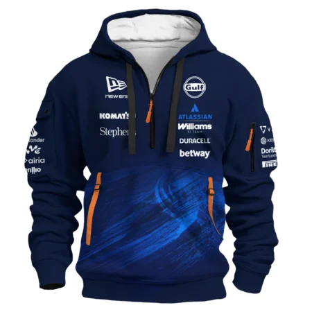 2026 Williams F1 Teamwear Hoodie Half Zip BLVAWIL1226A1HDF