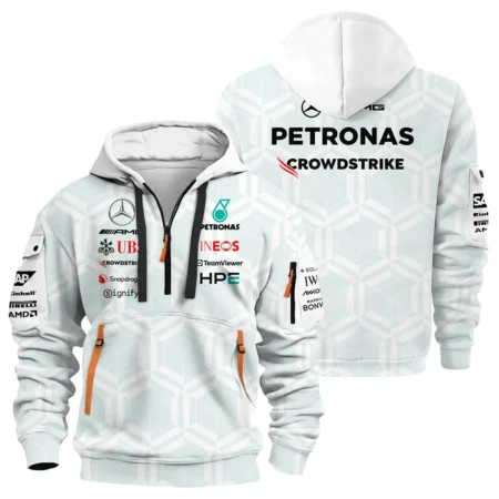 2026 Mercedes F1 Teamwear Hoodie Half Zip BLVAMER1226A2HDF