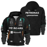 2026 Mercedes F1 Teamwear Hoodie Half Zip BLVAMER1226A3HDF