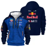 2026 Red Bull Racing F1 Teamwear For Fans Hoodie Half Zip BLVARB160125A03HDF