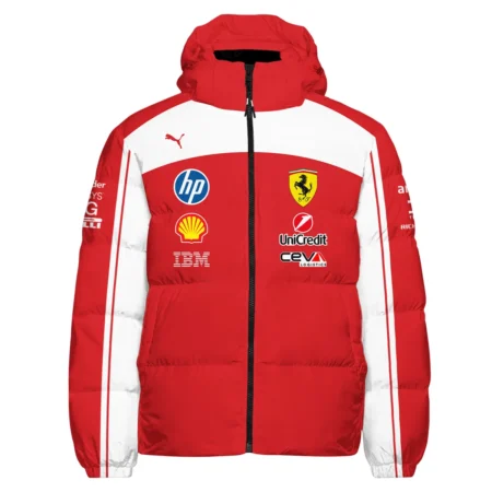 2026 Ferrari F1 Teamwear Down & Puffer Jackets BLVAFRR2226A5HCJ