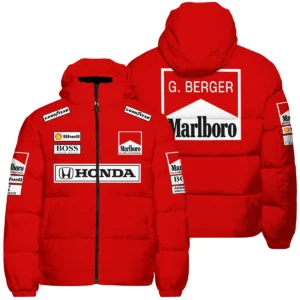Gerhard Berger McLaren F1 Teamwear Winter Fleece Jacket BLGB261025A2WFJ