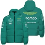 2026 Aston Martin F1 Teamwear Down & Puffer Jackets BLVAAM12226A1HCJ