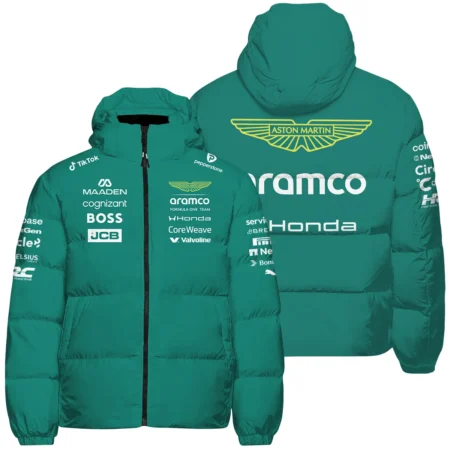 2026 Aston Martin F1 Teamwear Down & Puffer Jackets BLVAAM12226A1HCJ