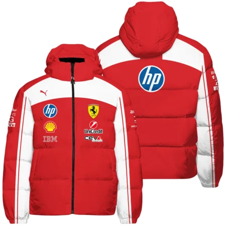 2026 Ferrari F1 Teamwear Down & Puffer Jackets BLVAFRR2226A5HCJ